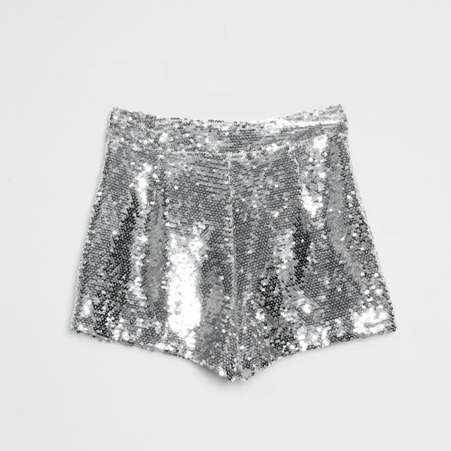 Sparkly Sequined Shorts