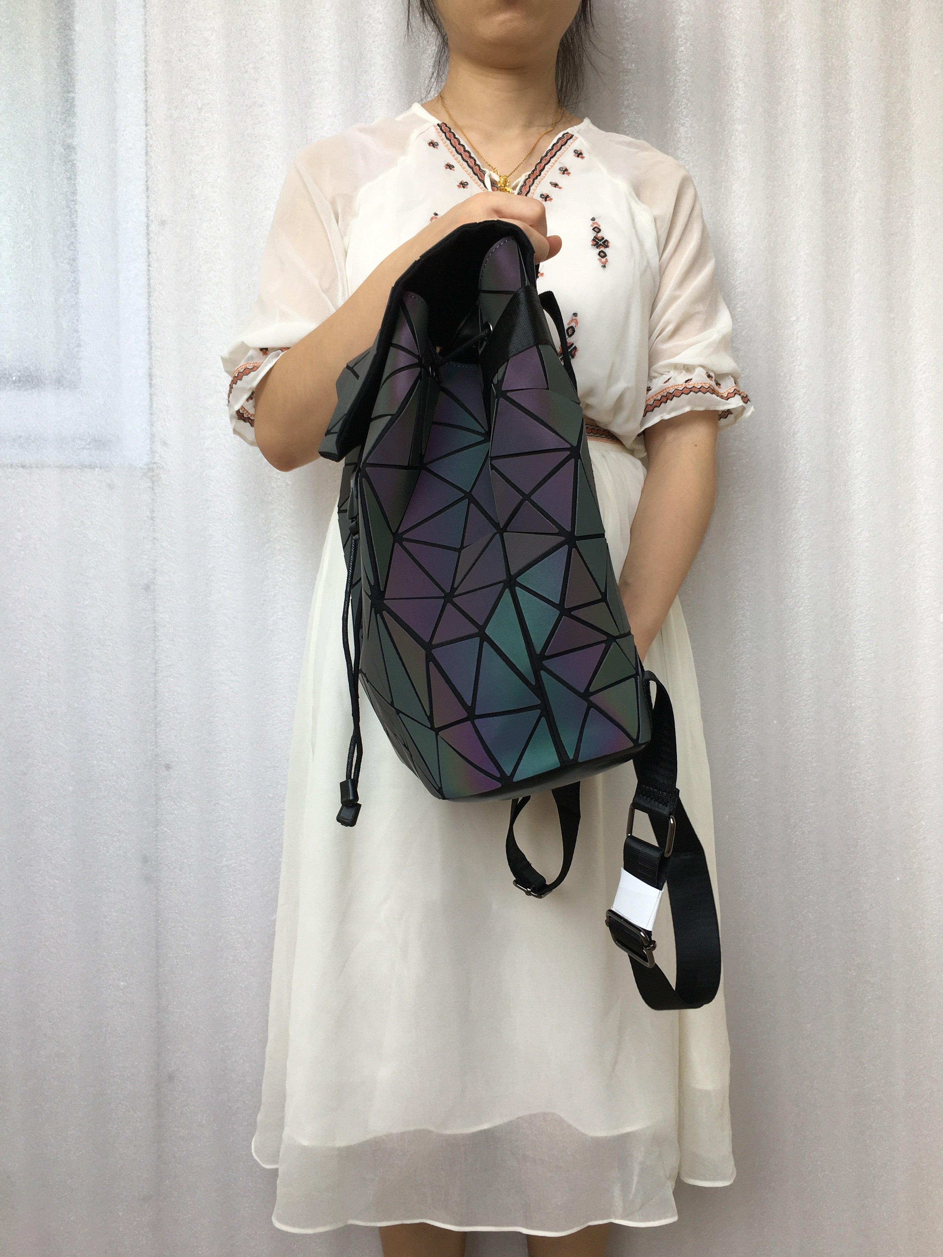 Rucksack holographic hotsell