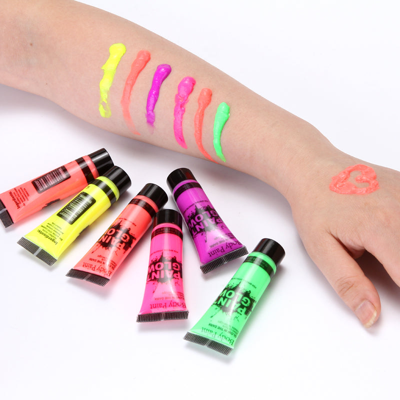 UV Face & Body Paint Set